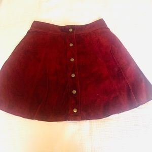 Forever 21 Suede Skirt